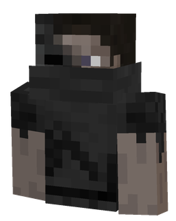 Black skin: bust render