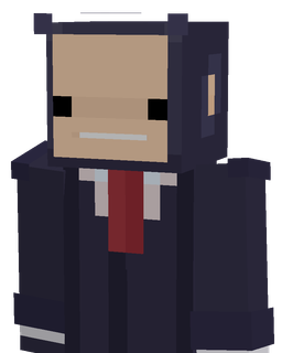 Blue skin: bust render