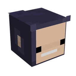 Blue skin: head render