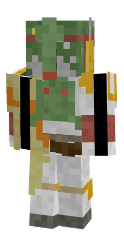 Classic skin: body, back render