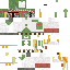 Classic skin: raw texture render