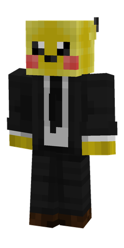 Black skin: body, front render