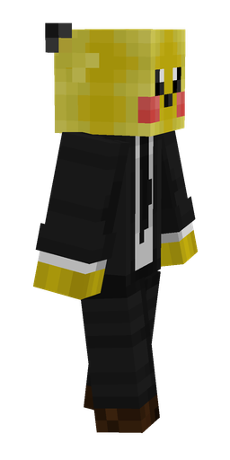 Black skin: body, right side render