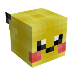 Black skin: head render