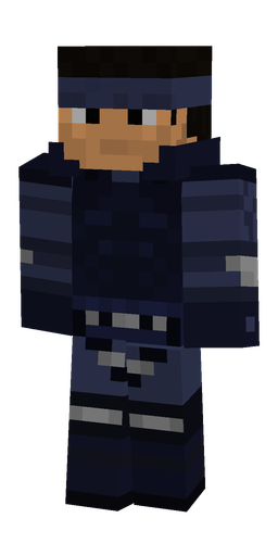 Black skin: body, front render