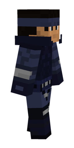 Black skin: body, right side render