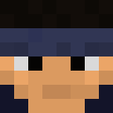 Black skin: face render