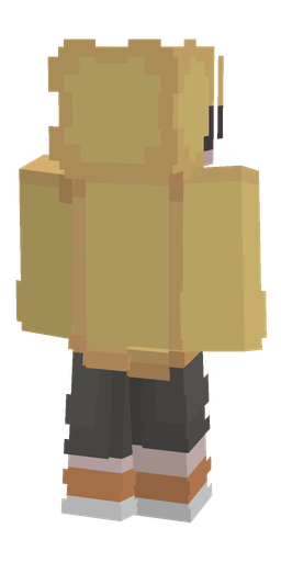 Classic skin: body, back render