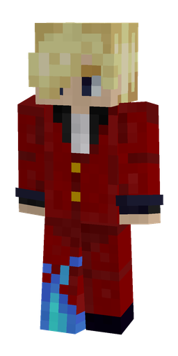 Red skin: body, front render