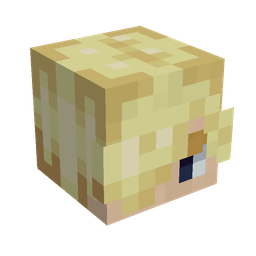 Red skin: head render