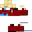 Red skin: raw texture render