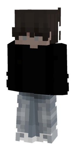 Black skin: body, front render