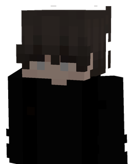 Black skin: bust render