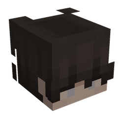 Black skin: head render