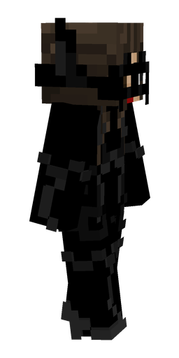 Black skin: body, right side render