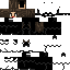 Black skin: raw texture render