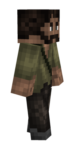Black skin: body, right side render