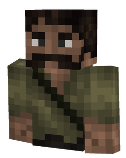 Black skin: bust render