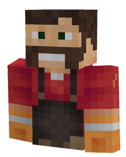 Black skin: bust render