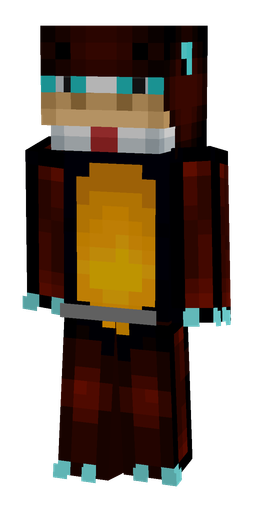 Black skin: body, front render