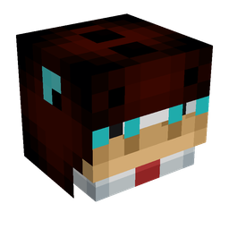 Black skin: head render