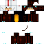 Black skin: raw texture render