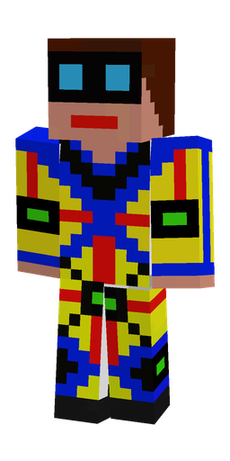 Black skin: body, front render