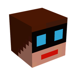 Black skin: head render