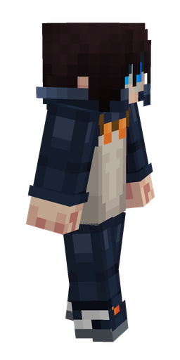 Black skin: body, right side render