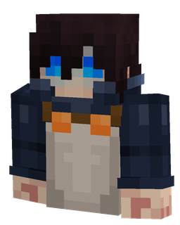 Black skin: bust render