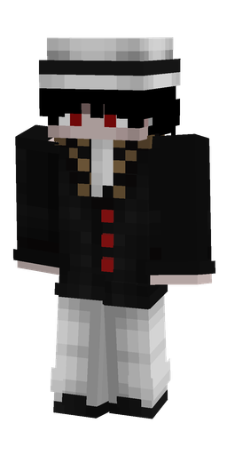 Black skin: body, front render