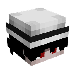 Black skin: head render