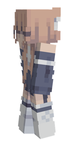Gray skin: body, left side render