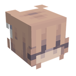 Gray skin: head render