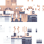 Gray skin: raw texture render