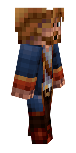 Blue skin: body, right side render