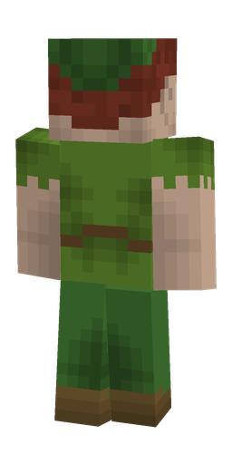 Classic skin: body, back render