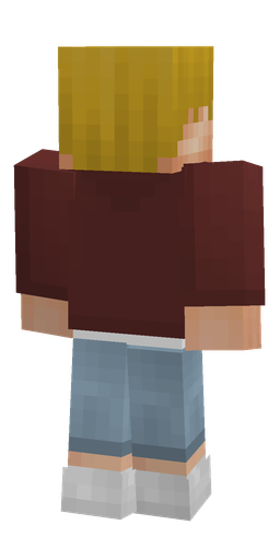 Classic skin: body, back render