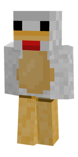 Blue skin: body, front render