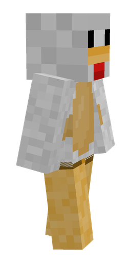 Blue skin: body, right side render