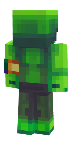 Classic skin: body, back render