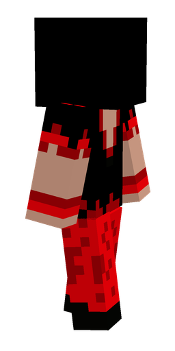 Black skin: body, right side render