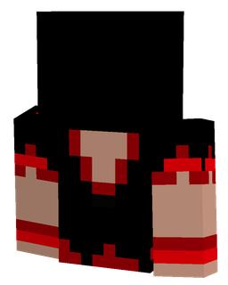 Black skin: bust render