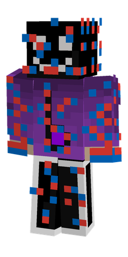 Black skin: body, front render