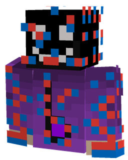 Black skin: bust render