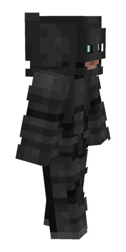 Black skin: body, right side render
