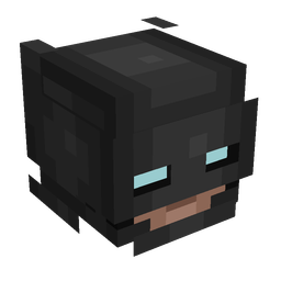 Black skin: head render