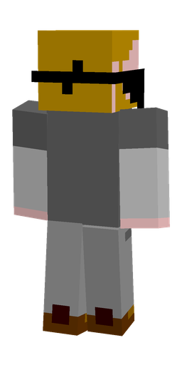 Classic skin: body, back render
