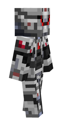 Black skin: body, right side render