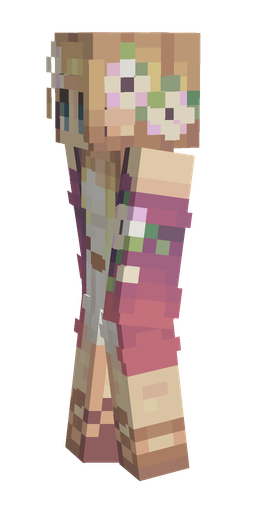 Orange skin: body, left side render